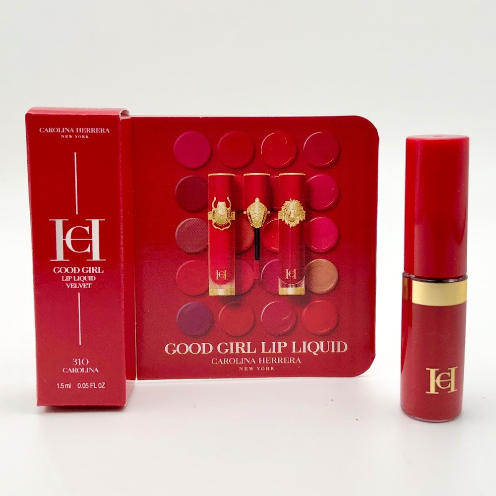 CAROLINA HERRERA Lip Liquid 310 Velvet Matte Mini NEW BOX